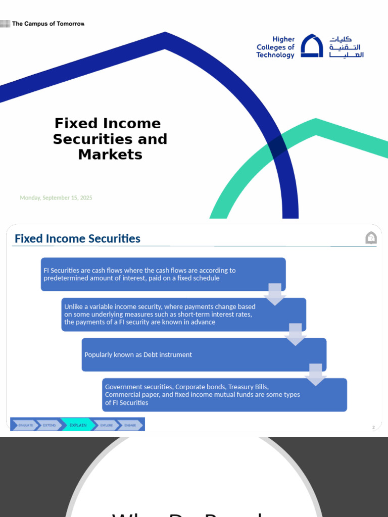 Characteristics & Types of Fixed Income Securities | PDF | Bonds ...