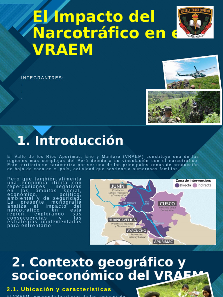 El Impacto Del Narcotráfico en El VRAEM | PDF | Comercio ilegal de ...