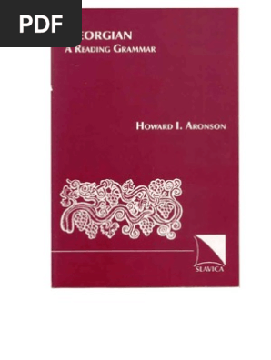 Georgian Language Reading Grammar | PDF | Grammatical Conjugation