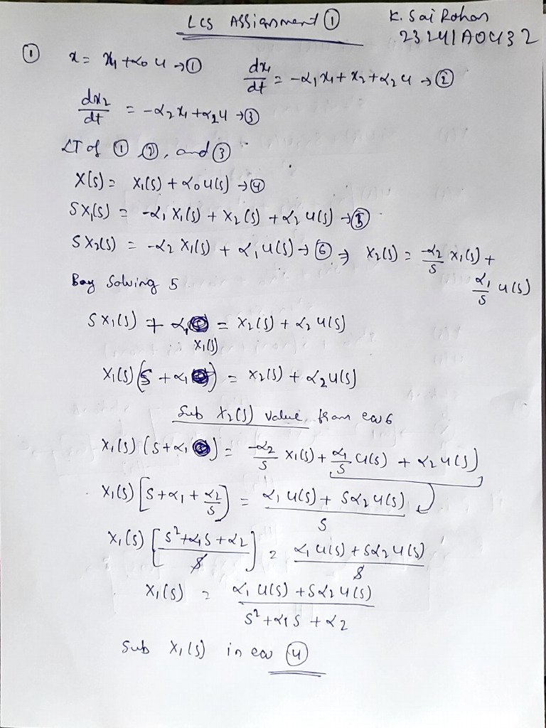 Lcs Assignment 1 | PDF
