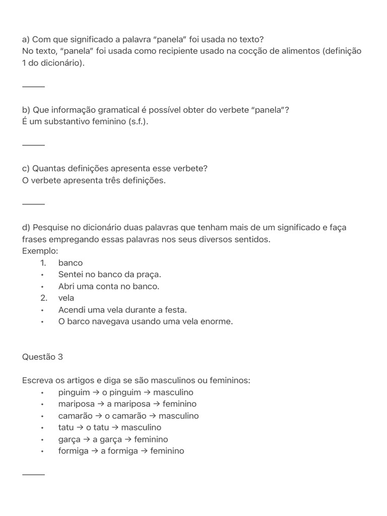 Sílaba Tônica e Significado de 