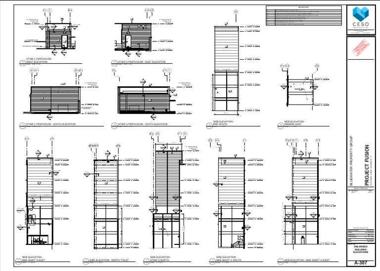 Building Elevation Plans and Details | PDF | Civil Engineering | Building