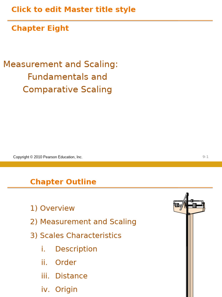 Scaling | PDF | Level Of Measurement | Measurement