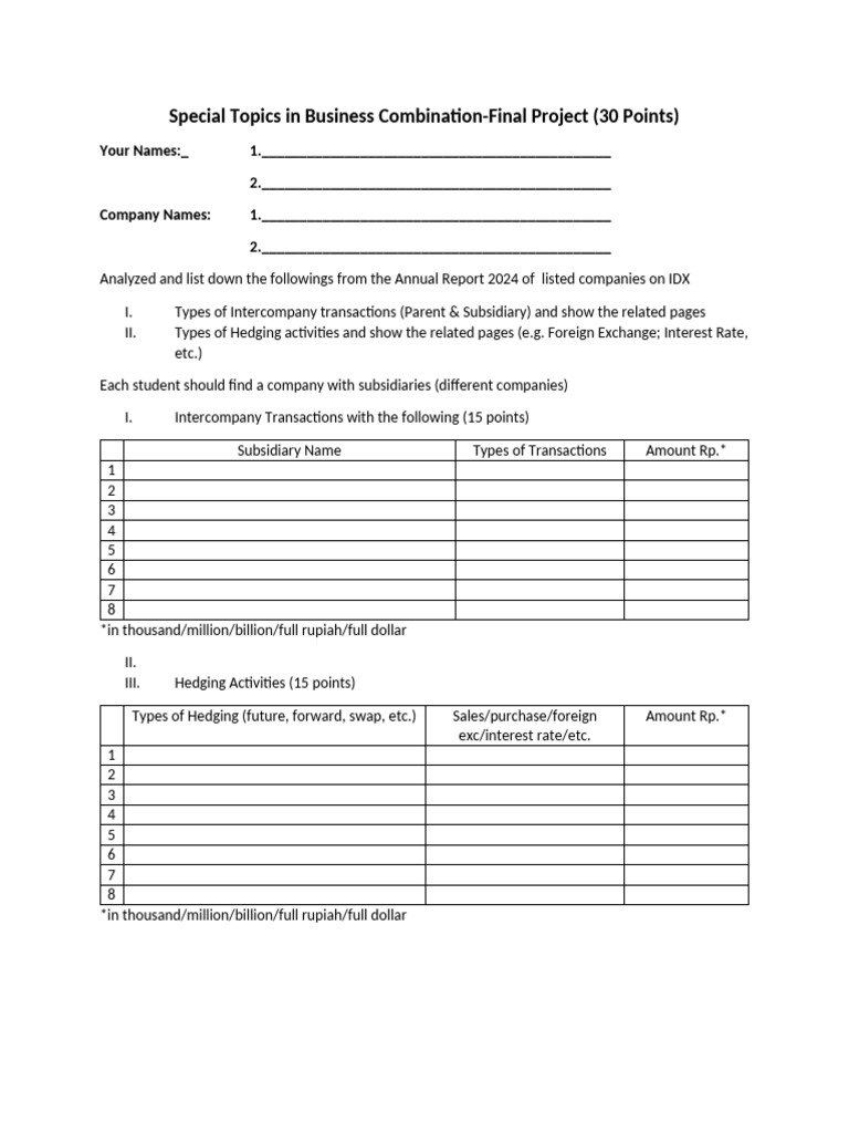 Final Project Format | PDF