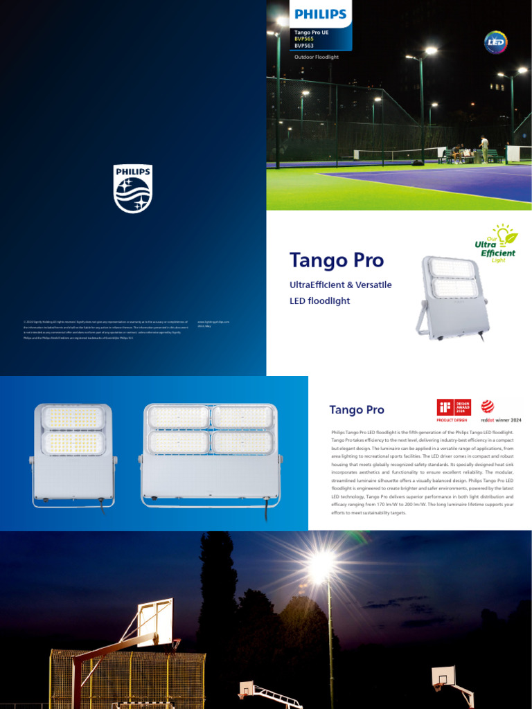 Tango Pro LED Floodlight Overview | PDF