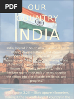 Paragraph On India in 100 Words | PDF | Jawaharlal Nehru
