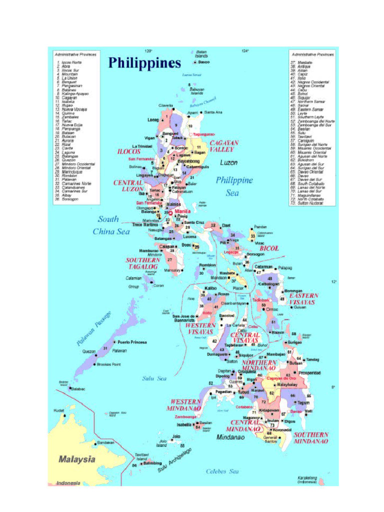 Philippine Map | PDF