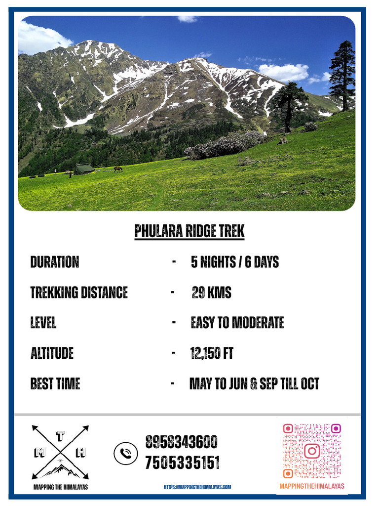 Phulara Ridge Trek | PDF