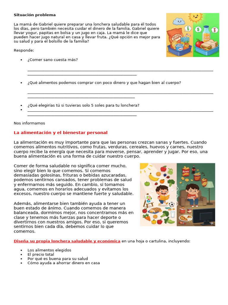 Ficha de Personal Social | PDF
