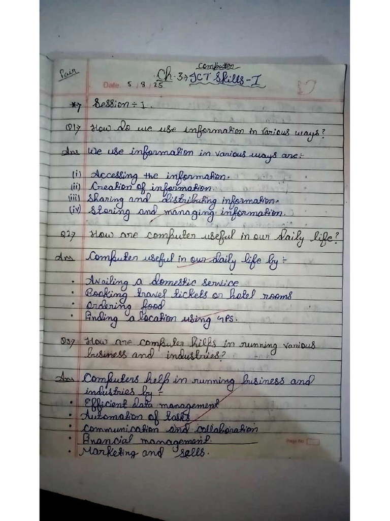 Assessment of Computer Book Class 9 | PDF