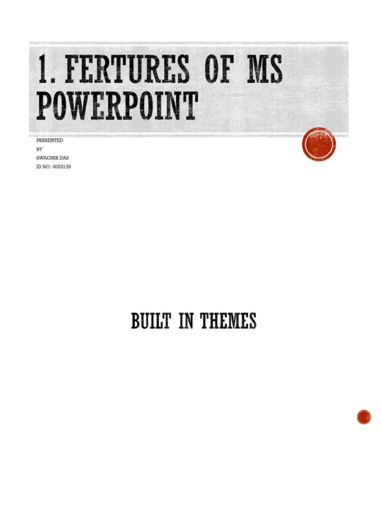 Assignment of Powerpoint | PDF