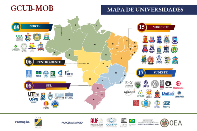 Mapa de Universidades do Brasil | PDF