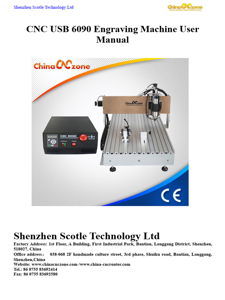 USB CNC 6090 Manual de Descarga | PDF | Microsoft Windows | Windows 7