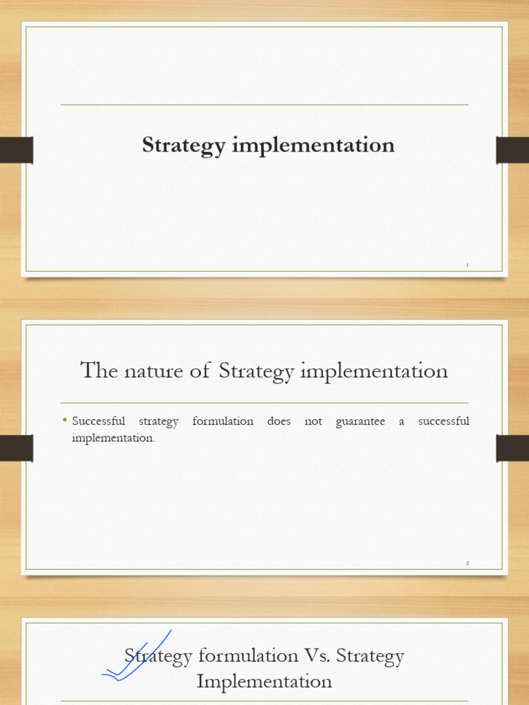 Strategy Implementation and Marketing Insights | PDF | Market ...