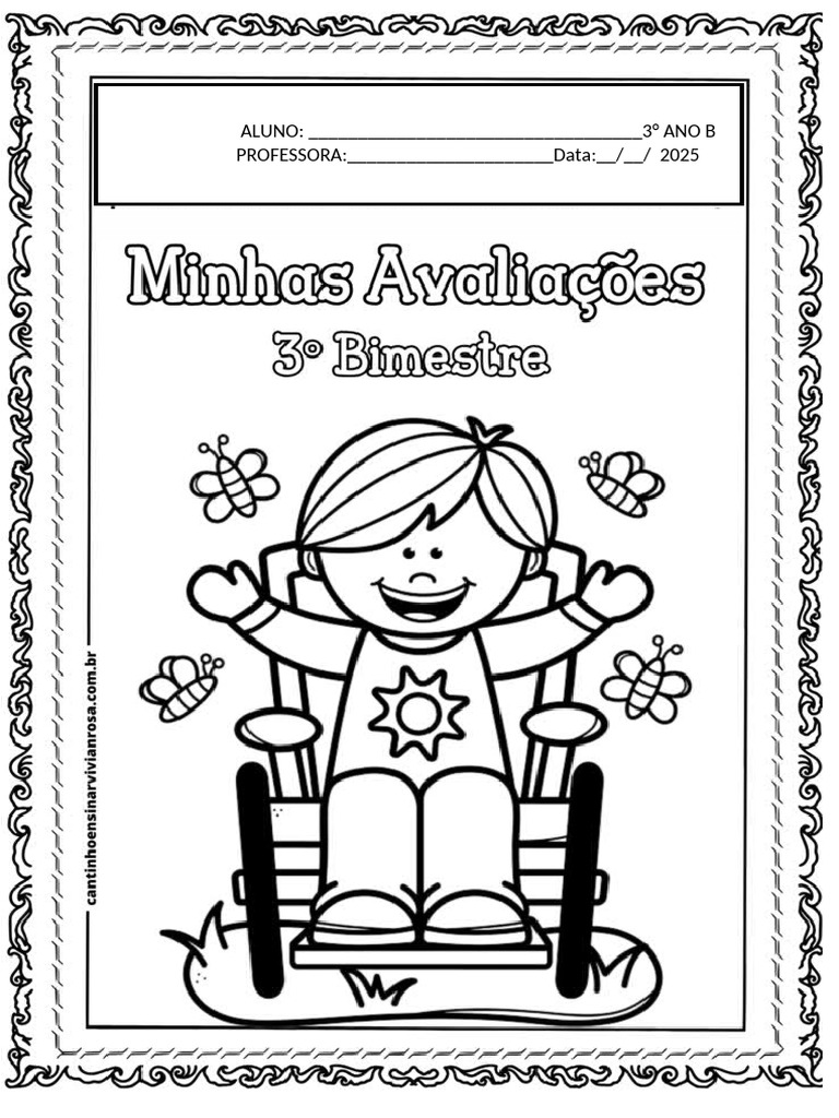 Capas para Prova 3º Bimestre | PDF