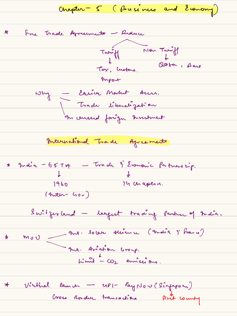 Revision Notes 2 | PDF