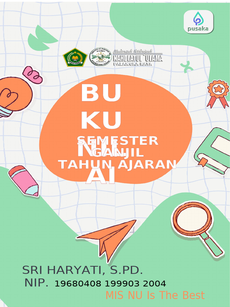 Cover Buku Daftar Nilai Ta 2025-2026 Ganjil | PDF