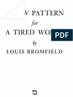 A New Pattern For A Tired World by Louis Bromfield
