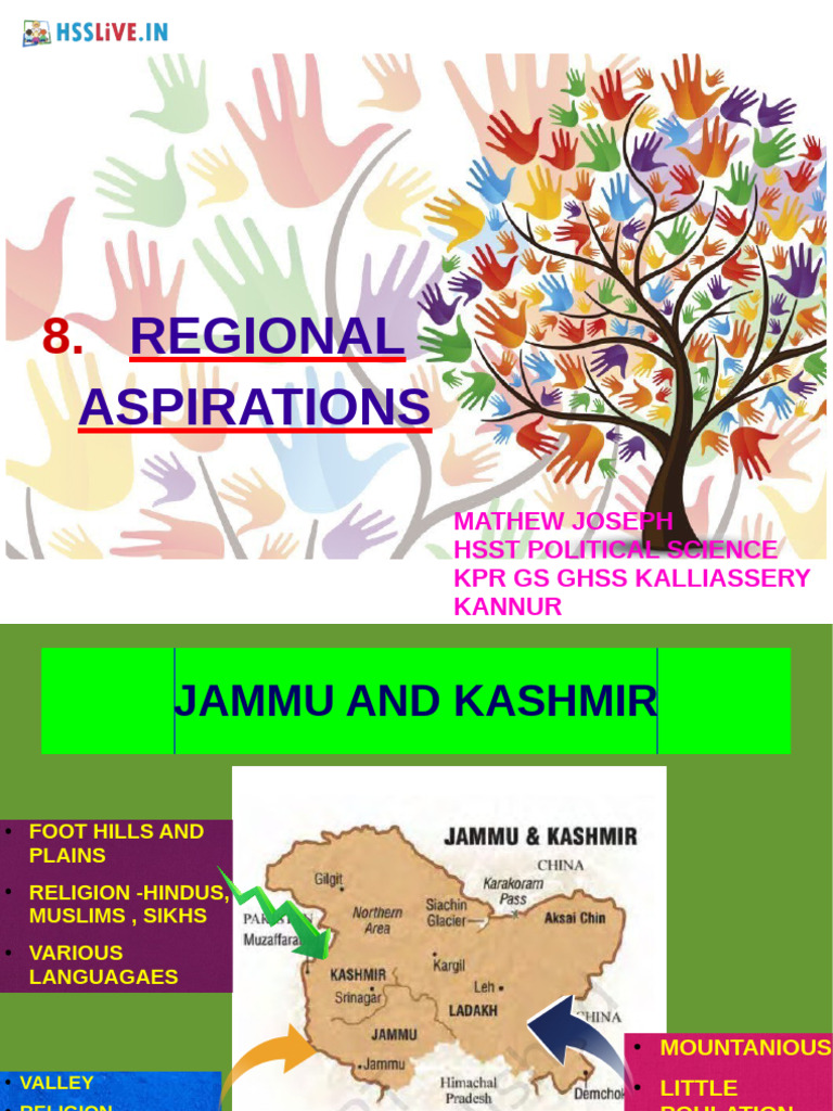 Hsslive XII Politics CH 8 | PDF | Politics Of India