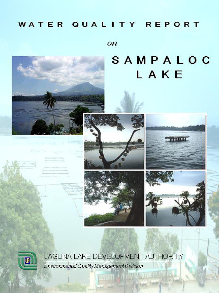 Sampaloc Lake Water Quality Report 1996-2005 | PDF | Lake | Water