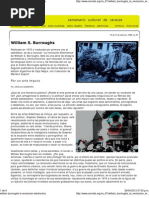 William Burroughs La Revolucion Electronic A