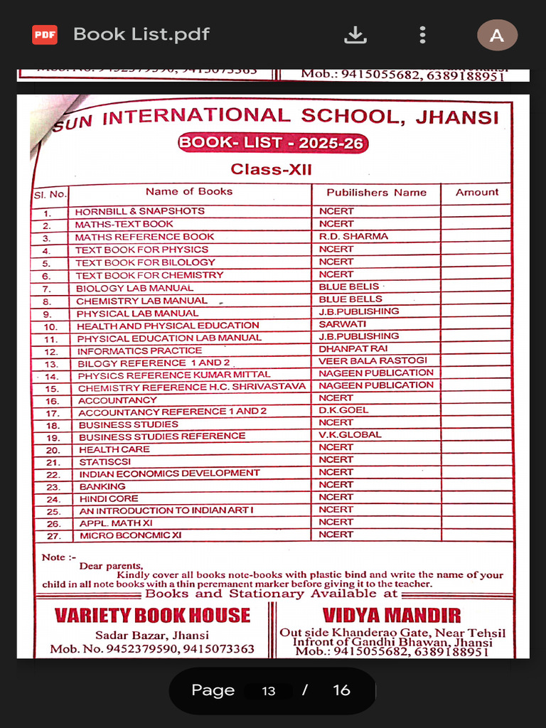 Book List - PDF - Google Drive | PDF