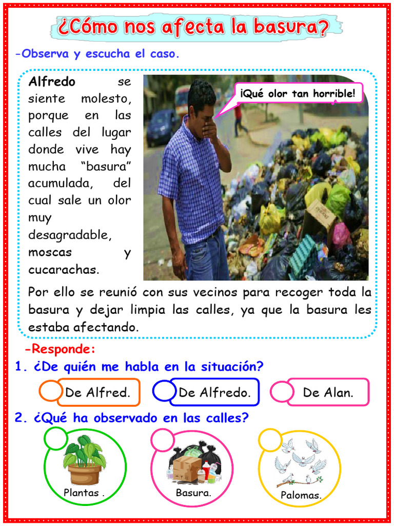 Problemas de Basura en las Calles | PDF