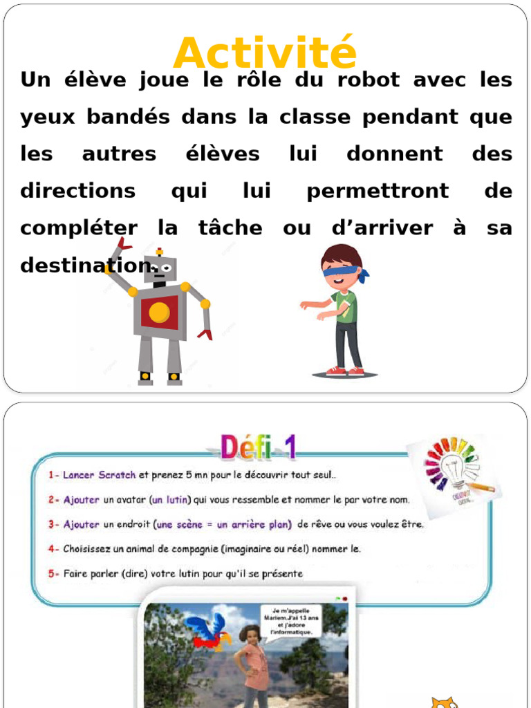 Introduction à Scratch pour enfants | PDF