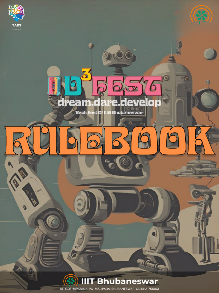 D3 Robotics - Events Rulebook Final | PDF