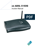 Telkom ADSL 5102G User Manual.