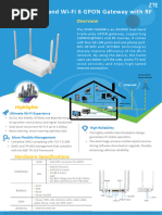 ZXHN F8648P Datasheet - 2021Q3 | PDF | Wi Fi | I Pv6