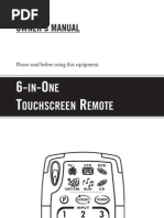 Download Radio Shack 6inOne Remote Manual by Jasen Burkett SN91752084 doc pdf