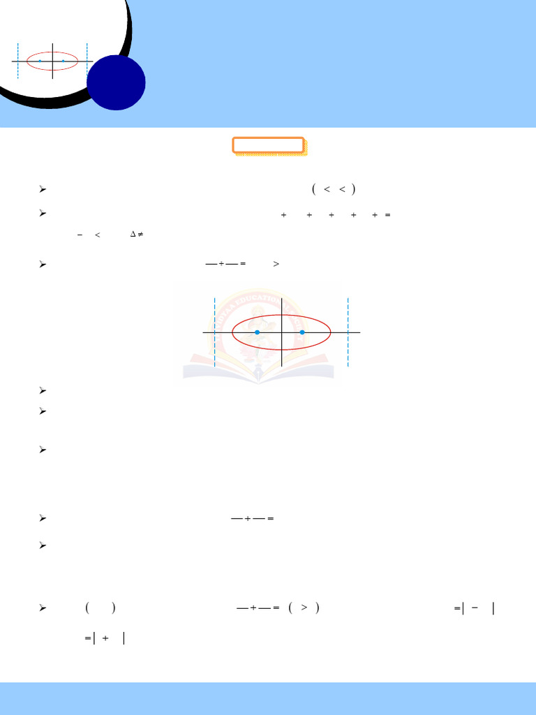Understanding Ellipses in Mathematics | PDF | Ellipse | Geometry