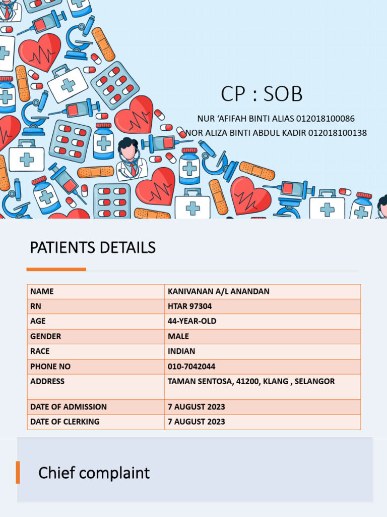 Sob-Acute Exacerbation Bronchial Asthma (Nur - Afifah, Nor Aliza) | PDF ...