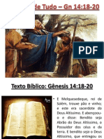 O Dízimo de Tudo (Gênesis 14:18-20)