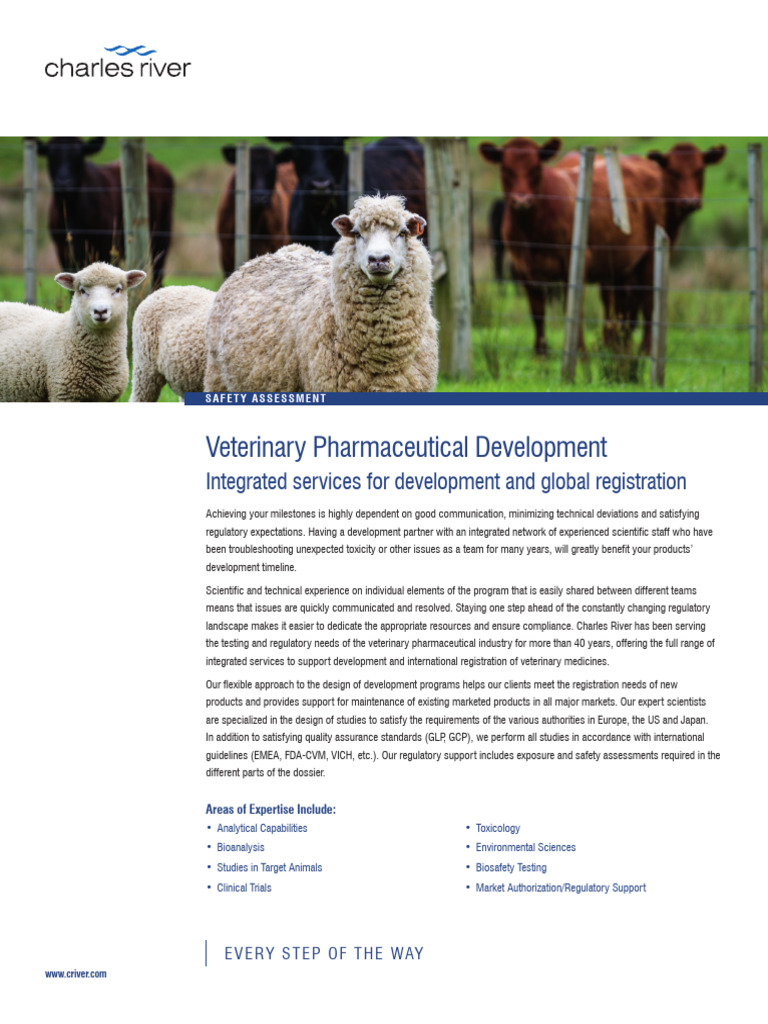 Veterinary Pharmaceutical Development Services | PDF | Toxicology | In ...