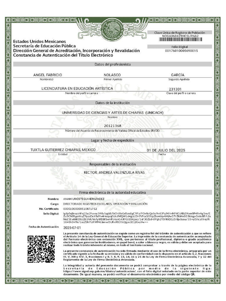 Título Universitario | PDF