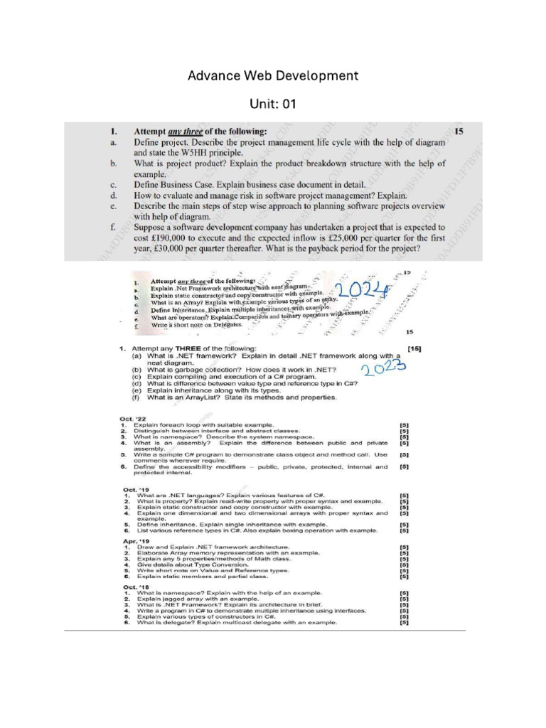 Sem 5 | PDF
