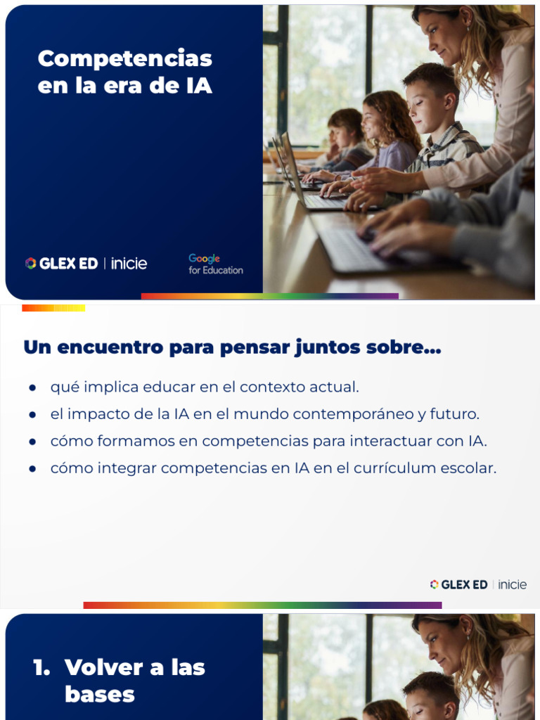 Competencias Educativas en la Era de IA | PDF | Inteligencia artificial ...