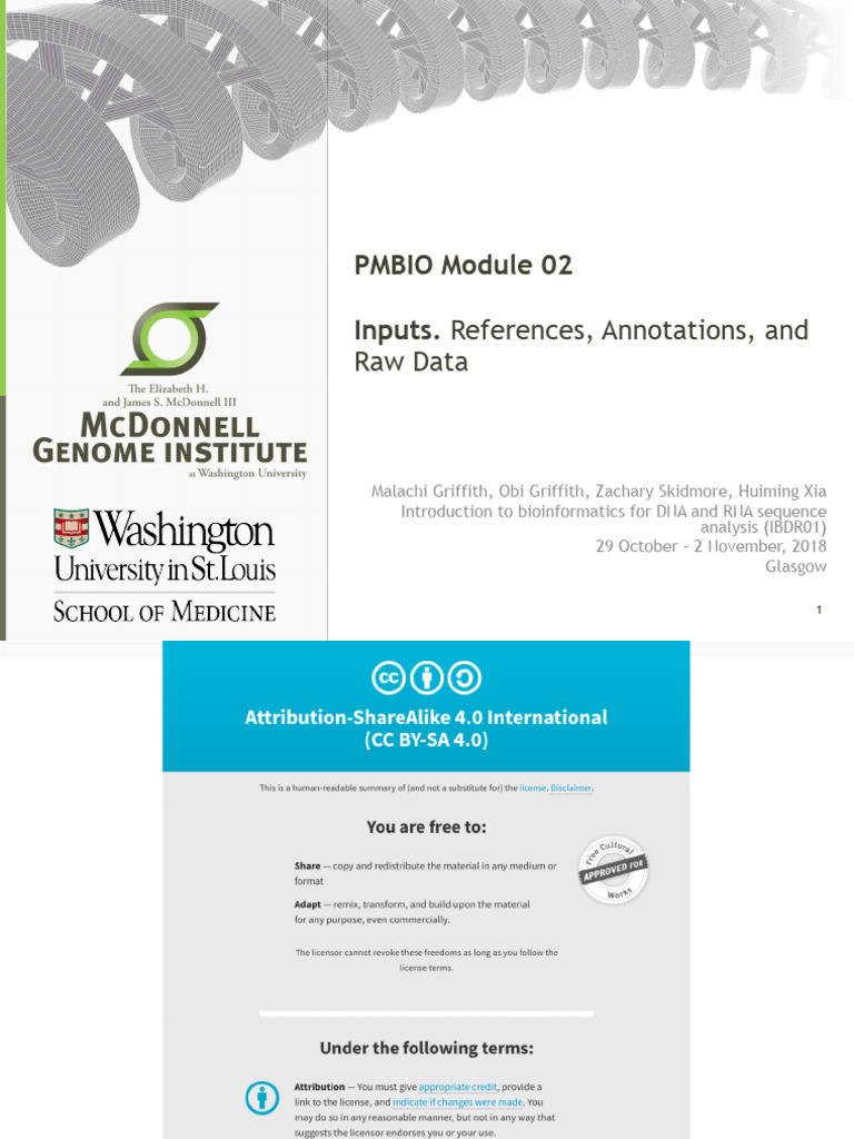 Bioinformatics Inputs and Data Formats | PDF | Dna Sequencing | Gene