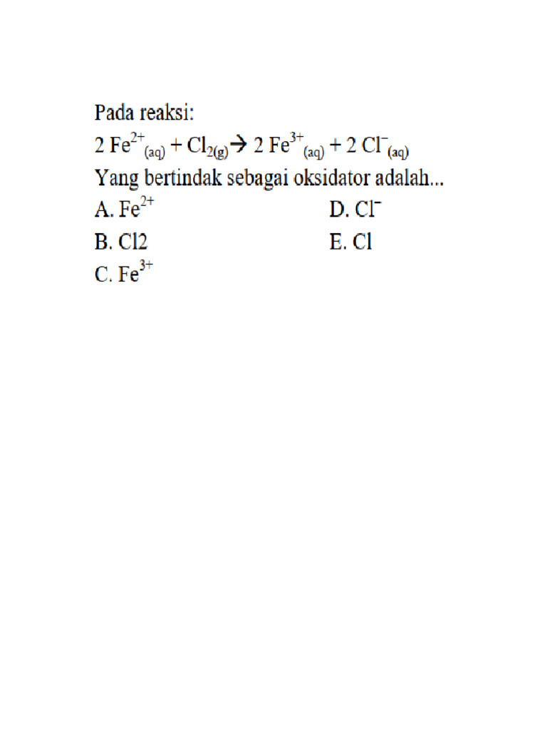 Reaksi Redoks dan Potensial Sel Volta | PDF