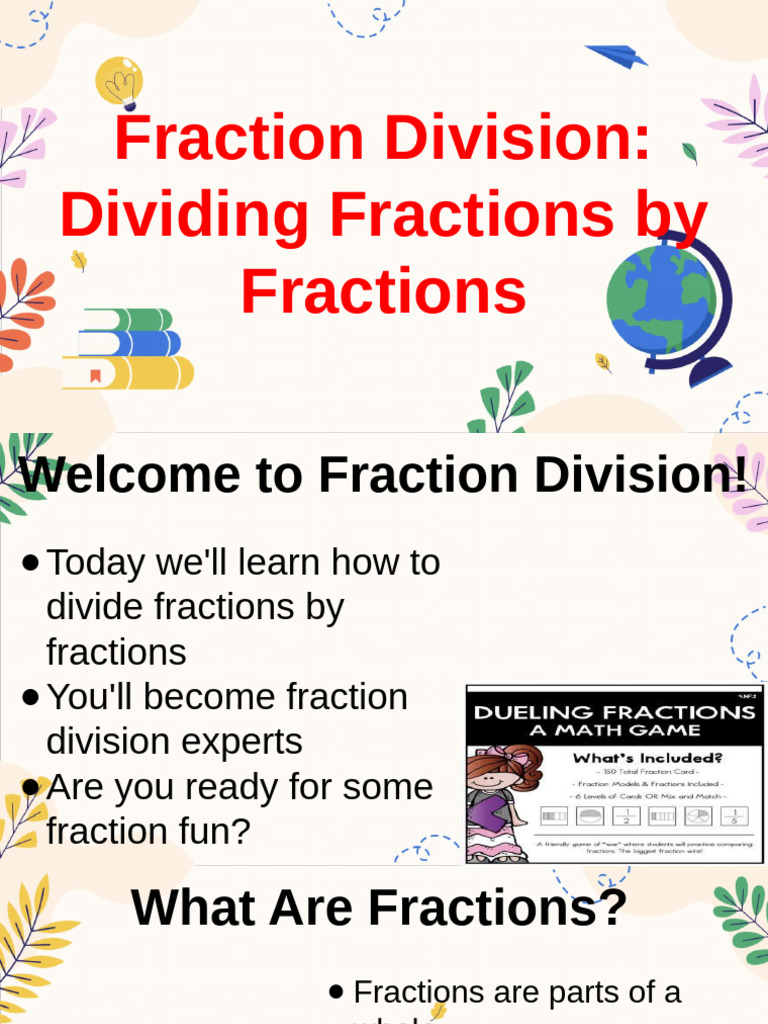 Keep, Change, Flip: Dividing Fractions | PDF | Numbers | Discrete ...