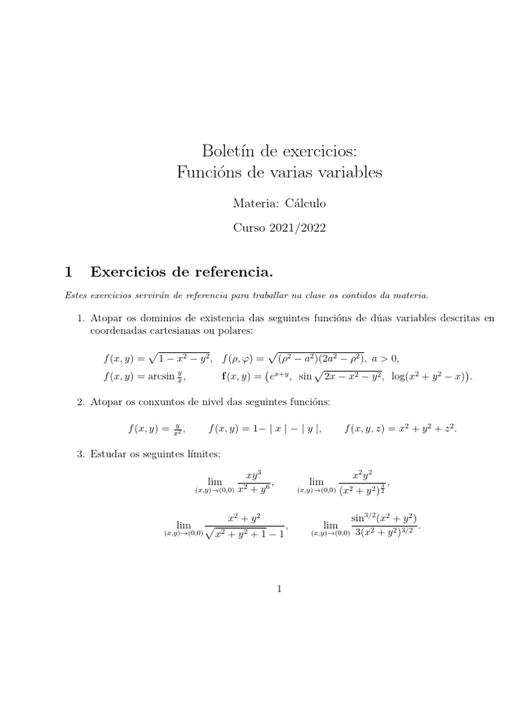 Boletin Tema2 | PDF