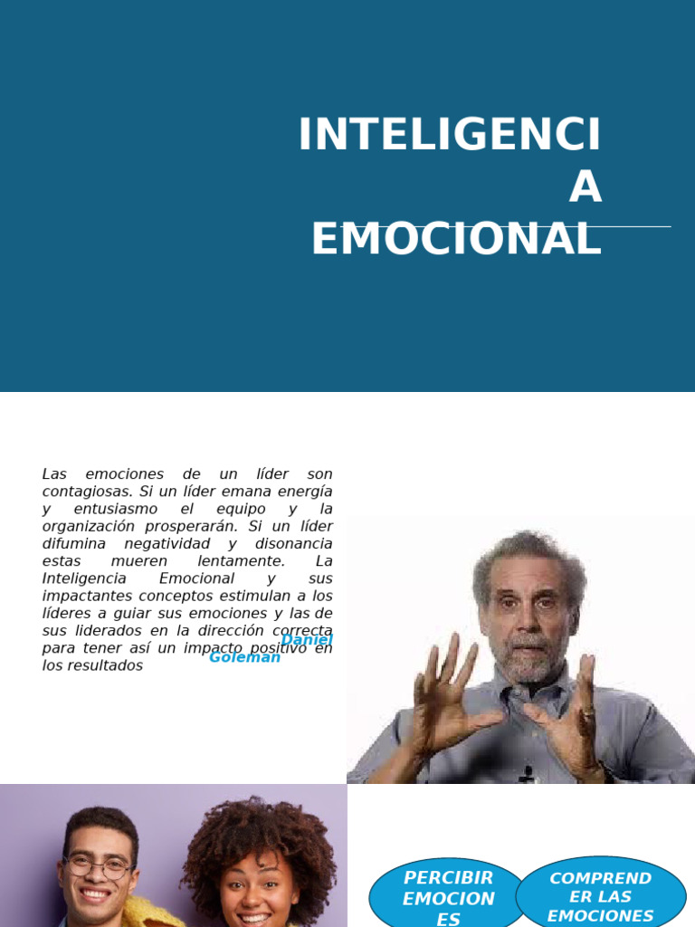 Inteligencia Emocional | PDF | Las emociones | Inteligencia emocional