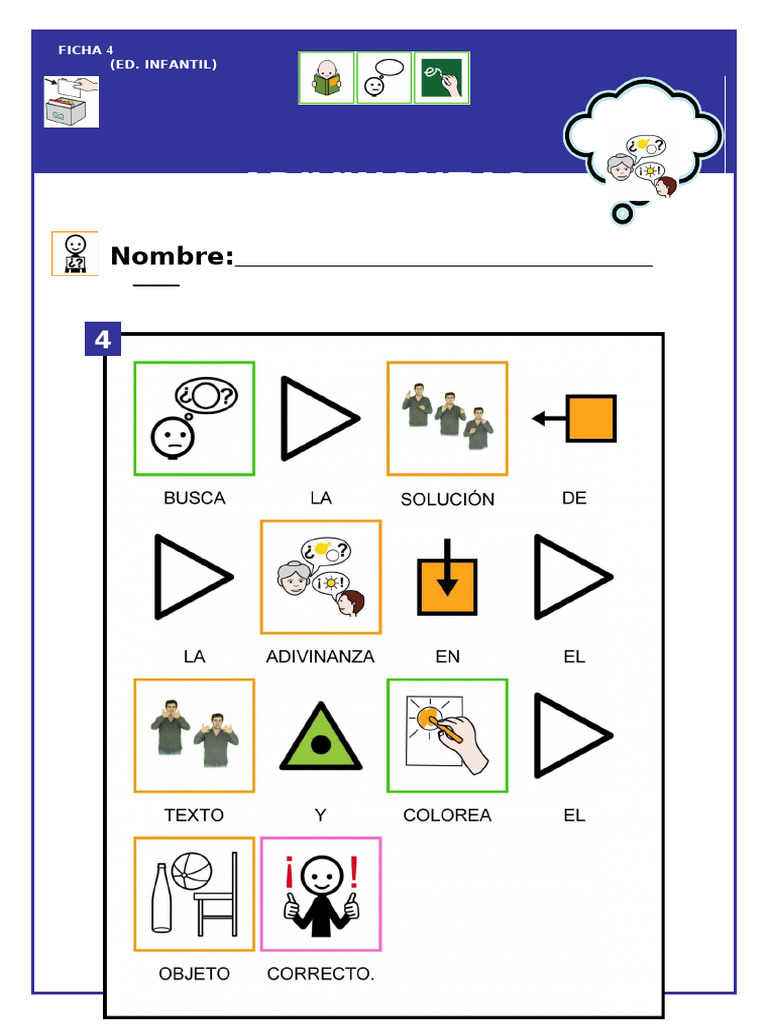 Adivinanzas para Educación Infantil | PDF