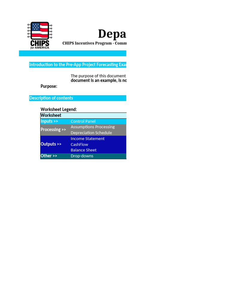 Pre-App Project Forecasting Tool | PDF | Depreciation | Capital Expenditure