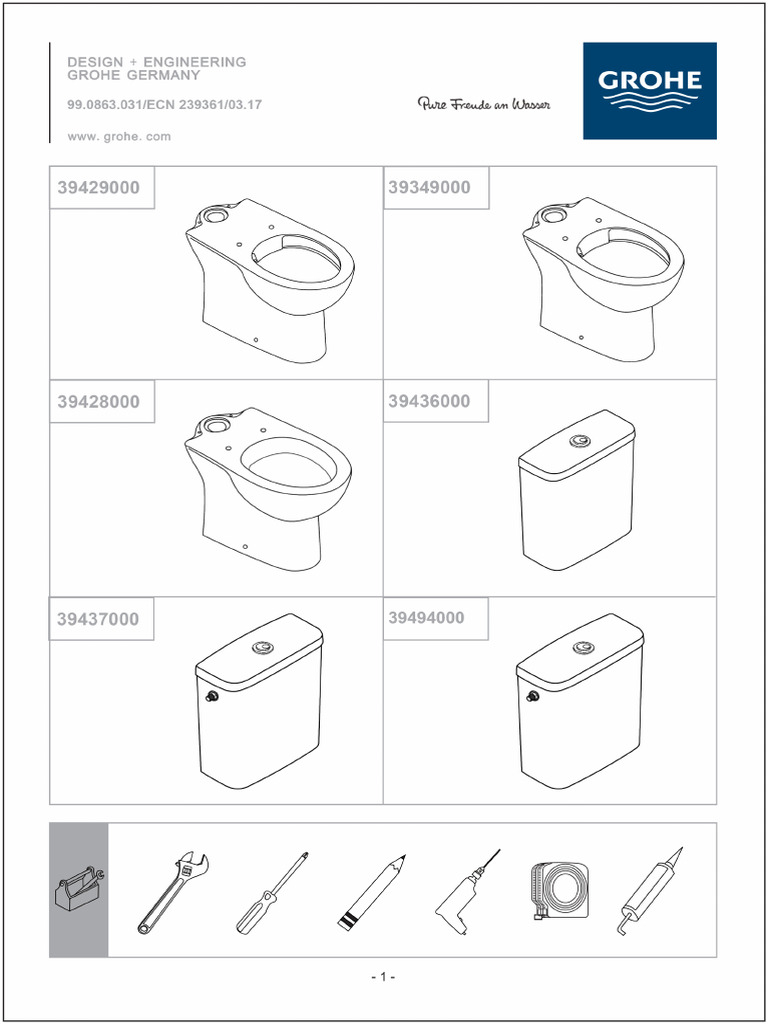 GROHE Germany Design & Engineering Guide | PDF