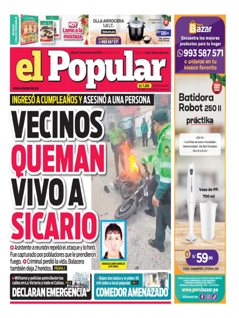 El Popular 071224lima | PDF