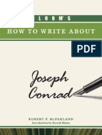 Bloom 039 S How To Write About Joseph Conrad Bloom 039 S How To Write About Literature