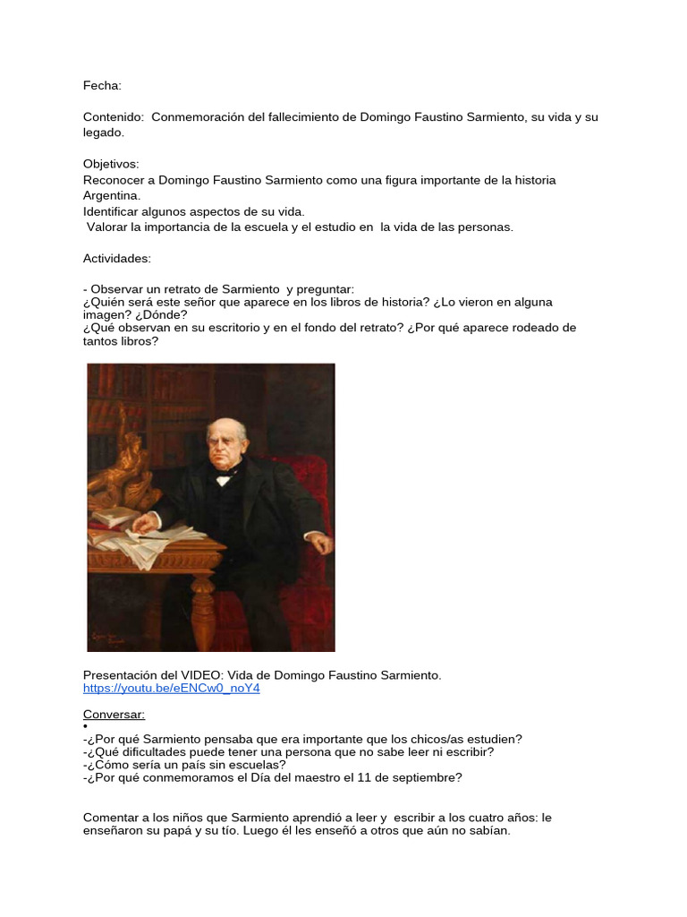 Sarmiento | PDF